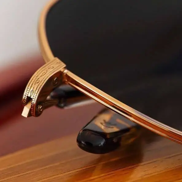 BARTON-PERREIRA-sunglasses-gold-red-hinge