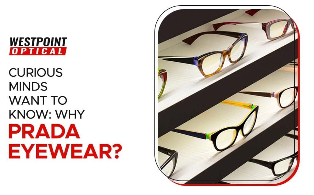Prada eye wear